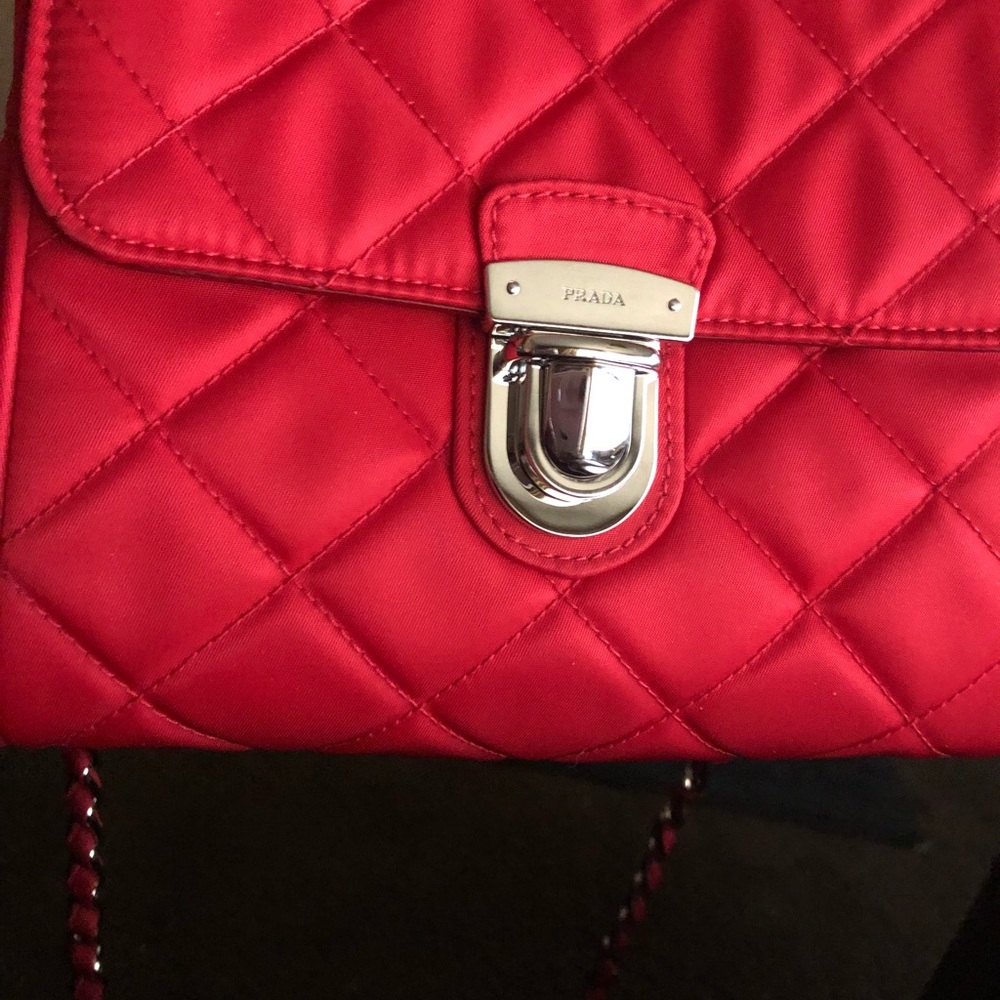 Prada purse Red